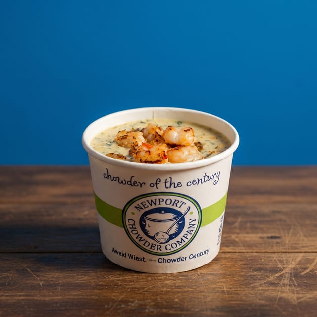 Shrimp And Corn Chowder Quart.